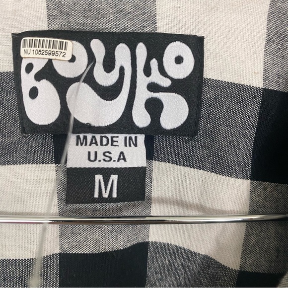 Boyko Tulip Black and White Checkered Mini Dress - Picture 4 of 7